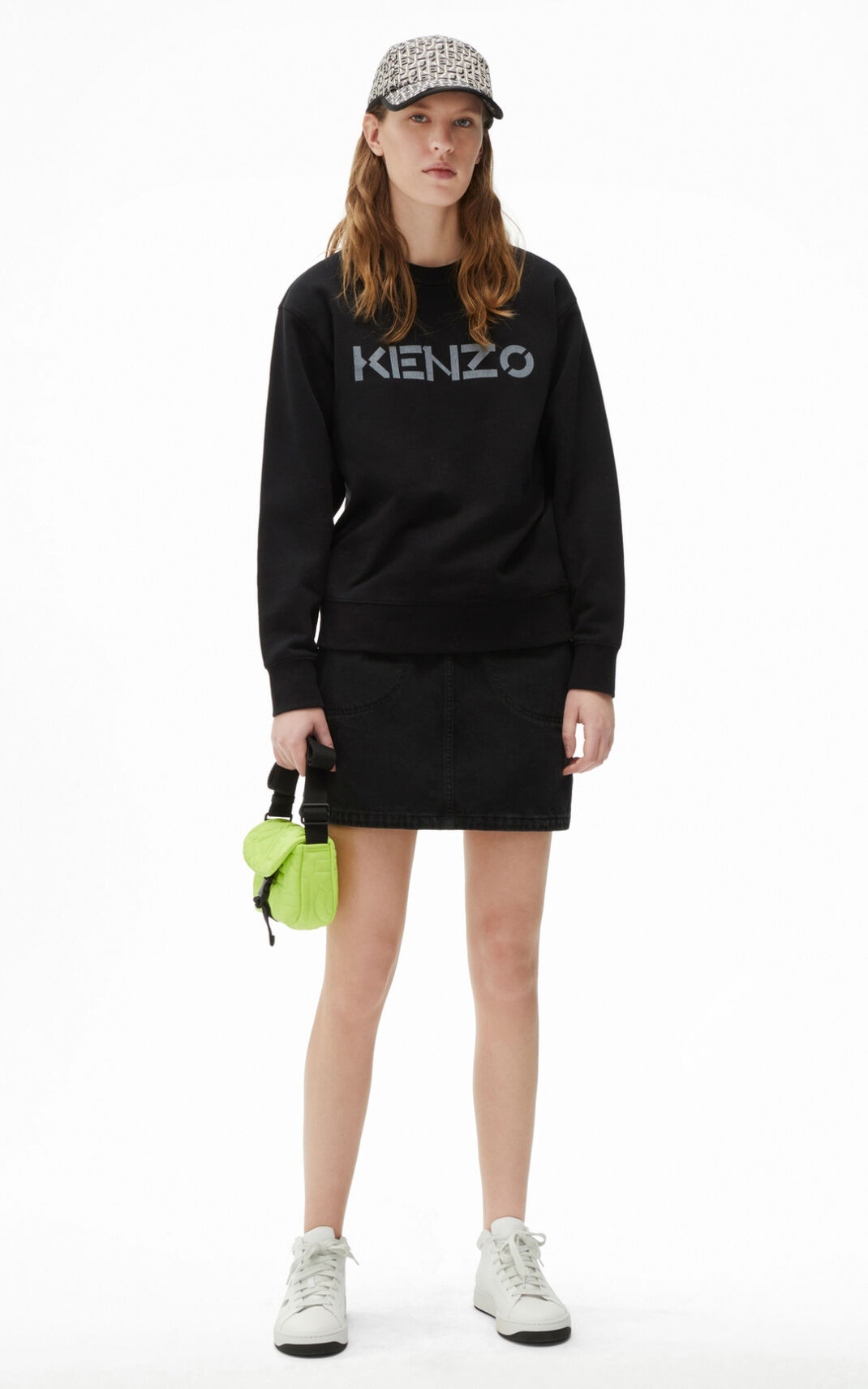 Sudadera Kenzo Logo Mujer Negras - SKU.2859050